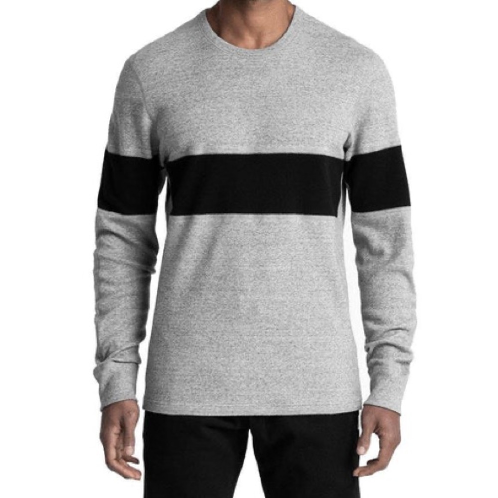 Reigning Champ Gray Long Sleeve Shirt, men’s medium